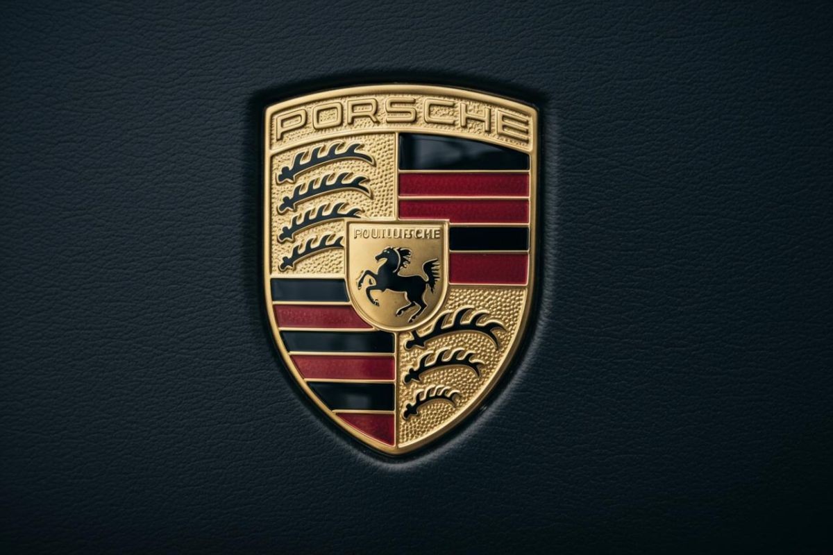 Il logo della Porsche