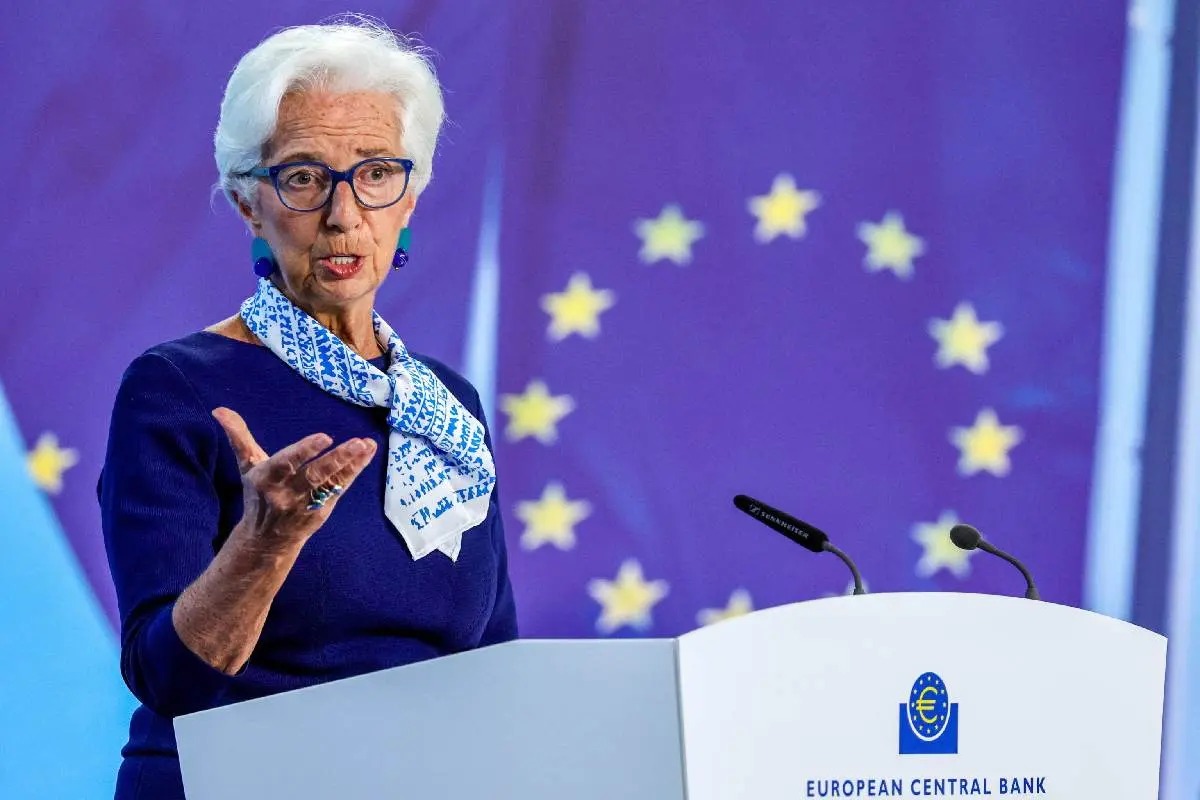 Christine Lagarde, presidente della BCE